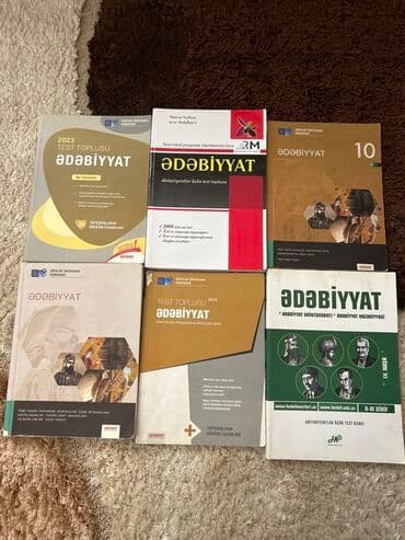 Ədəbiyyat 10-cu sinif, 2023 il, Pulsuz çatdırılma, Ünvandan götürmə lalafo.az -da Ədəbiyyat 10-cu sinif, 2023 il, Pulsuz çatdırılma, Ünvandan götürmə