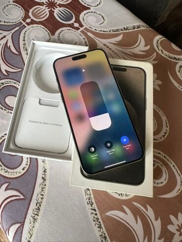 IPhone 15 Pro Max, 256 GB, Natural Titanium, Face ID lalafo.az -da IPhone 15 Pro Max, 256 GB, Natural Titanium, Face ID