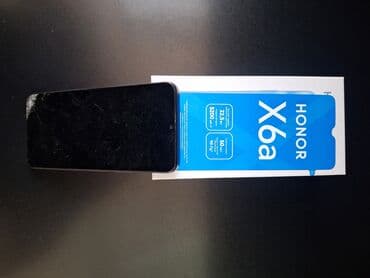 Honor X6a, rəng - Qara, Qırıq lalafo.az -da Honor X6a, rəng - Qara, Qırıq