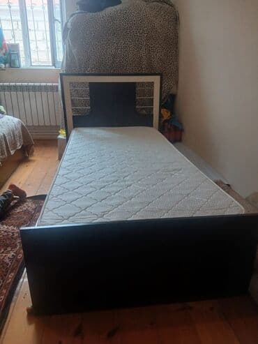 Təknəfərlik çarpayı, Bazasız, Matras ilə, Siyirməsiz lalafo.az -da Təknəfərlik çarpayı, Bazasız, Matras ilə, Siyirməsiz