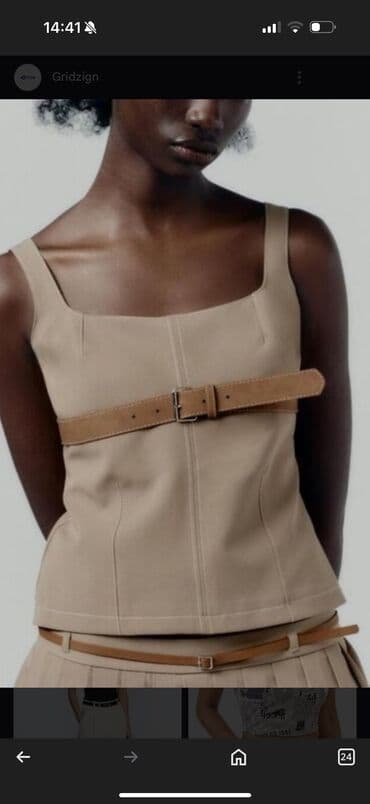 Zara yeni etiketli. S razmer 59 azn alinib 20 azn satilir lalafo.az -da Zara yeni etiketli. S razmer 59 azn alinib 20 azn satilir