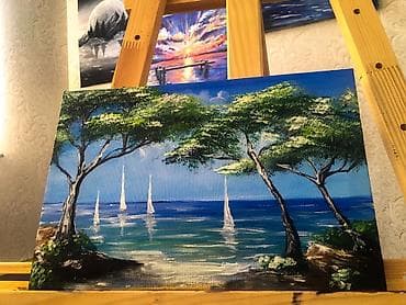 Картина маслом на холсте(100% ручная работа)-45 азн Yagli boya ile lalafo.az -da Картина маслом на холсте(100% ручная работа)-45 азн Yagli boya ile