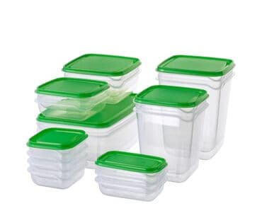 IKEA PRUTA – 17 hissədən ibarət qida konteynerləri dəsti - Rəng lalafo.az -da IKEA PRUTA – 17 hissədən ibarət qida konteynerləri dəsti - Rəng