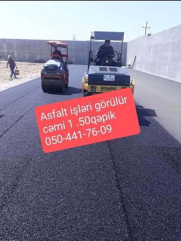 ASFALT işləri görülür lalafo.az -da ASFALT işləri görülür