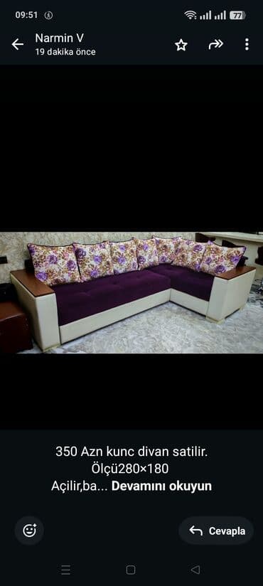 Künc divan lalafo.az -da Künc divan