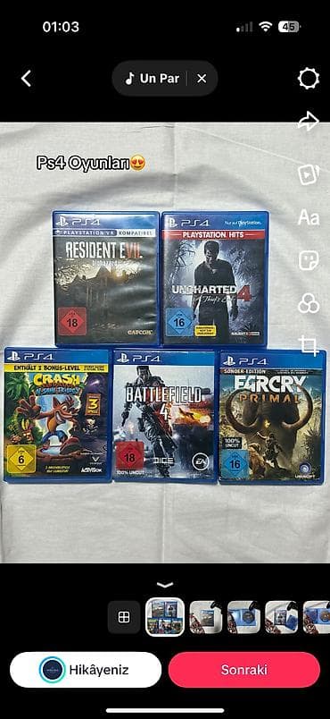 Ps4 Oyunları Resident Evil Biohazard- 40 Azn Uncharted 4- 30 Azn lalafo.az -da Ps4 Oyunları Resident Evil Biohazard- 40 Azn Uncharted 4- 30 Azn