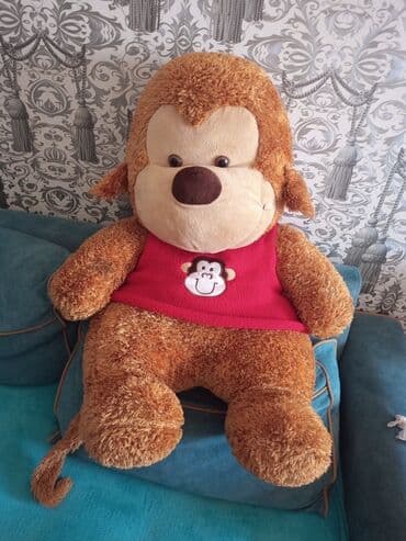 Yumşaq oyuncaqlar. Meymun, Maral, Ayı.( 3 -ü də böyükdürbiri lalafo.az -da Yumşaq oyuncaqlar. Meymun, Maral, Ayı.( 3 -ü də böyükdürbiri