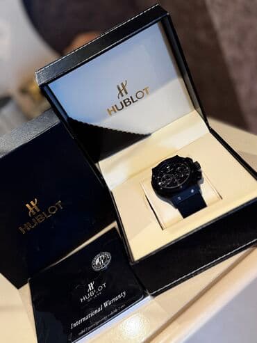 Hublot geneve firmasina mexsus automatic orginal pasportlu qutuda lalafo.az -da Hublot geneve firmasina mexsus automatic orginal pasportlu qutuda