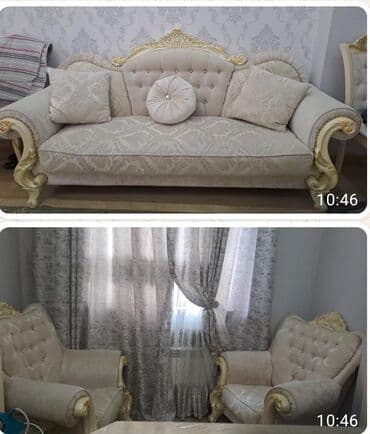 İşlənmiş, Künc divan, 2 kreslo lalafo.az -da İşlənmiş, Künc divan, 2 kreslo