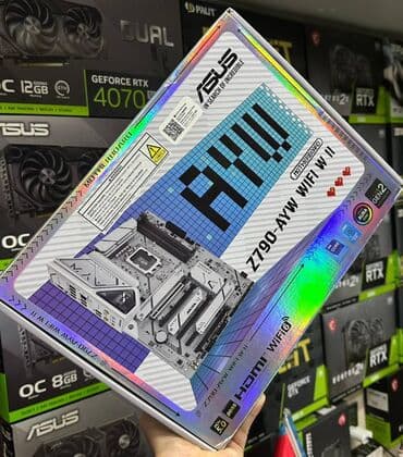 Ana Platası Asus ASUS Z790-AYW Wi-Fi W Motherboard, Yeni lalafo.az -da Ana Platası Asus ASUS Z790-AYW Wi-Fi W Motherboard, Yeni