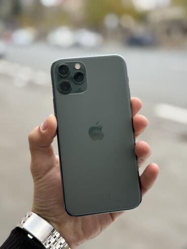 IPhone 11 Pro, 64 GB, Matte Midnight Green, Face ID lalafo.az -da IPhone 11 Pro, 64 GB, Matte Midnight Green, Face ID