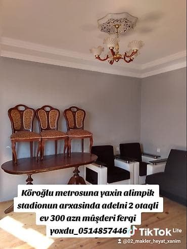 60 kv. m, 2 otaqlı, İnternet, Telefon, Qaz lalafo.az -da 60 kv. m, 2 otaqlı, İnternet, Telefon, Qaz