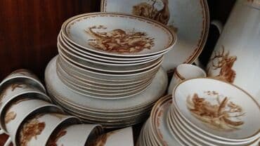 Nahar dəsti, rəng - Ağ, Farfor lalafo.az -da Nahar dəsti, rəng - Ağ, Farfor