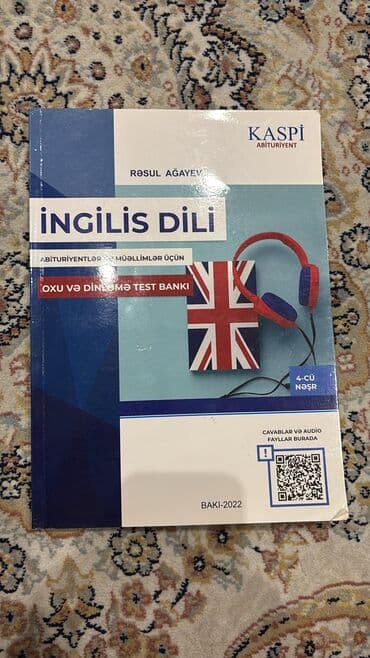Məhsul: İngilis dili – Oxu və Dinləmə Test Bankı Müəllif: Rəsul Ağayev lalafo.az -da Məhsul: İngilis dili – Oxu və Dinləmə Test Bankı Müəllif: Rəsul Ağayev