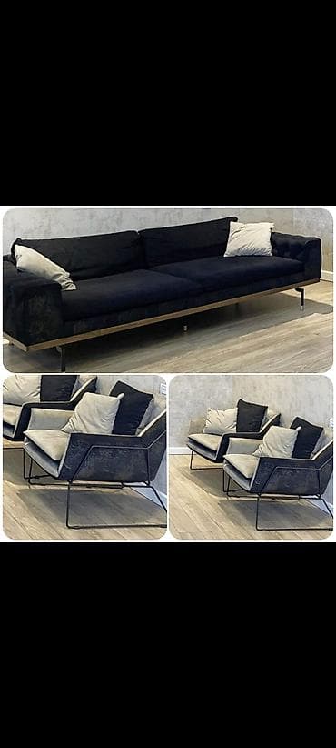 İşlənmiş, Divan, 2 kreslo, Açılan lalafo.az -da İşlənmiş, Divan, 2 kreslo, Açılan