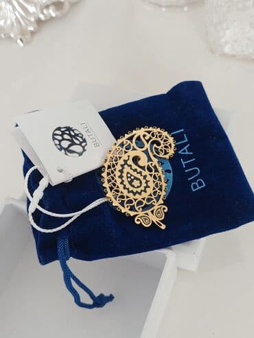BUTALI “Butalı” kolleksiyasından milli motivli bərkidicili broş. - lalafo.az -da BUTALI “Butalı” kolleksiyasından milli motivli bərkidicili broş. -