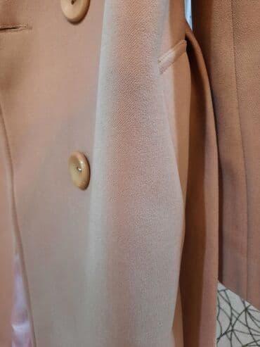 Бусы: Пальто, S, цвет - Бежевый at lalafo.az — 4 Бусы: Пальто, S, цвет - Бежевый — 4