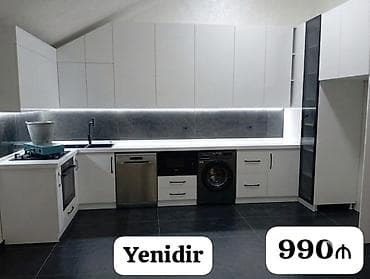 Mətbəx mebeli satılır 990₼. Vitrin malıdır.Ölçü 5m. Üzəri tökmə at lalafo.az Mətbəx mebeli satılır 990₼. Vitrin malıdır.Ölçü 5m. Üzəri tökmə