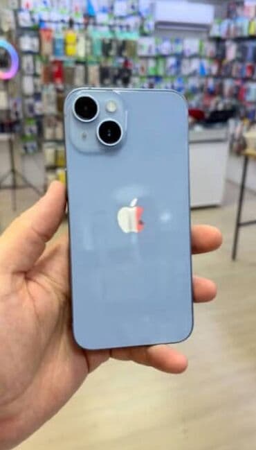 IPhone 14, Mavi, Simsiz şarj lalafo.az -da IPhone 14, Mavi, Simsiz şarj