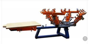 Трафаретный Настольный Карусельный станок 1 + 4. Стеллаж полочный 50 lalafo.az -da Трафаретный Настольный Карусельный станок 1 + 4. Стеллаж полочный 50