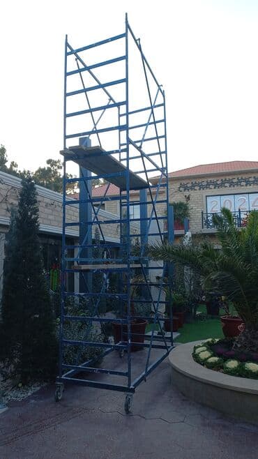 Строительные леса: Alminyum və dəmir təkərli lesaların icarəsi at lalafo.az — 10 Строительные леса: Alminyum və dəmir təkərli lesaların icarəsi — 10