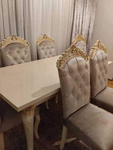 Qonaq otağı üçün, 6 stul lalafo.az -da — 6 Qonaq otağı üçün, 6 stul — 6