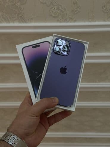 IPhone 14 Pro Max, 256 GB, Deep Purple, Simsiz şarj lalafo.az -da IPhone 14 Pro Max, 256 GB, Deep Purple, Simsiz şarj