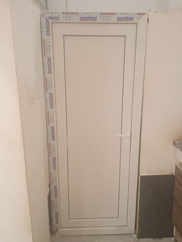 PVC qapı – Pentimi profilli - Material: Ağ rəngli PVC profil (Pentimi lalafo.az -da PVC qapı – Pentimi profilli - Material: Ağ rəngli PVC profil (Pentimi