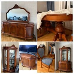 Qonaq desti 900 azn. Deste komod,acilan masa,8 stul,2 qorka,tv stend lalafo.az -da Qonaq desti 900 azn. Deste komod,acilan masa,8 stul,2 qorka,tv stend