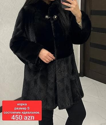 - Norka kürk - Rəng: qara - Ölçü: S - Model: qısa/orta uzunluqda lalafo.az -da - Norka kürk - Rəng: qara - Ölçü: S - Model: qısa/orta uzunluqda