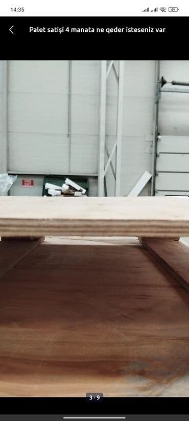 Məhsul: Kontrplakdan hazırlanmış ağır yüklər üçün sənaye palet lalafo.az -da — 10 Məhsul: Kontrplakdan hazırlanmış ağır yüklər üçün sənaye palet — 10