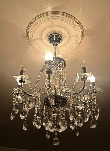 Çılçıraq, 8 lampa, Xrustal lalafo.az -da Çılçıraq, 8 lampa, Xrustal