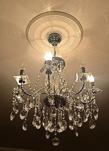 Çılçıraq, 8 lampa, Xrustal lalafo.az -da Çılçıraq, 8 lampa, Xrustal