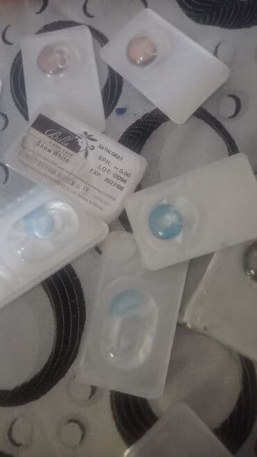 Bella Color Lens – Snow White (Satin Gray) rəngli kontakt linzaları - lalafo.az -da Bella Color Lens – Snow White (Satin Gray) rəngli kontakt linzaları -