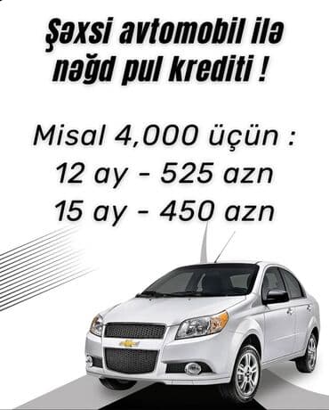 Şəxsi avtomobilinizi girov qoyaraq nağd pul krediti əldə edə lalafo.az -da Şəxsi avtomobilinizi girov qoyaraq nağd pul krediti əldə edə