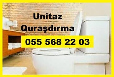 Unitaz ustası. Quraşdırma. Diaqnostika. Unvanda Təmir. Santexnik Usta lalafo.az -da Unitaz ustası. Quraşdırma. Diaqnostika. Unvanda Təmir. Santexnik Usta