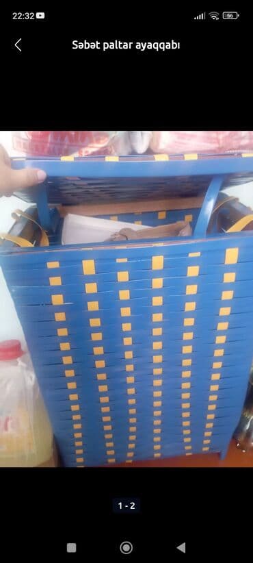 Cмесители для душа: 6 AZN paltar ayaqqabı səbəti at lalafo.az — 1 Cмесители для душа: 6 AZN paltar ayaqqabı səbəti — 1