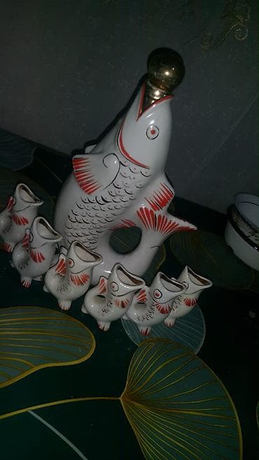 Porselen “Balıq” servis dəsti - Material: parlaq ağ porselen lalafo.az -da Porselen “Balıq” servis dəsti - Material: parlaq ağ porselen