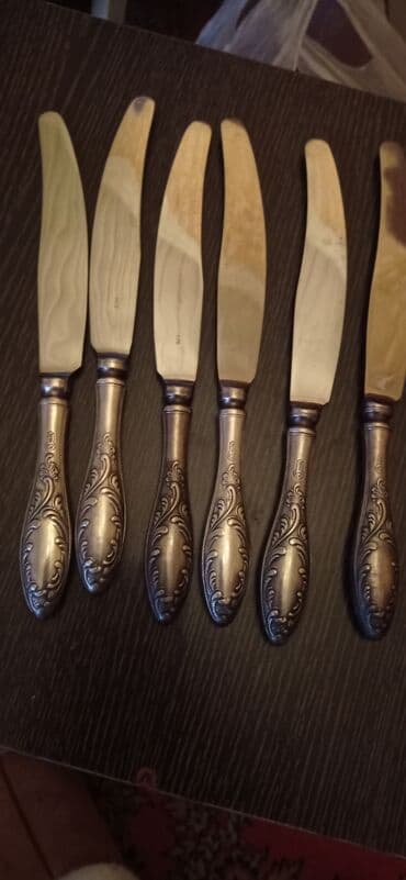 Gədimi. 60 illərin melxor bıçaqlari 6 ədədi - 40 manat lalafo.az -da Gədimi. 60 illərin melxor bıçaqlari 6 ədədi - 40 manat