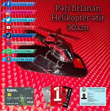 Pəri firlanan Helikopter ətir 30azn *Avtomir.az* / Atatürk lalafo.az -da Pəri firlanan Helikopter ətir 30azn *Avtomir.az* / Atatürk