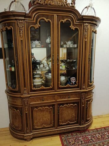 Şüşəli dolab vitrini, İşlənmiş lalafo.az -da — 2 Şüşəli dolab vitrini, İşlənmiş — 2