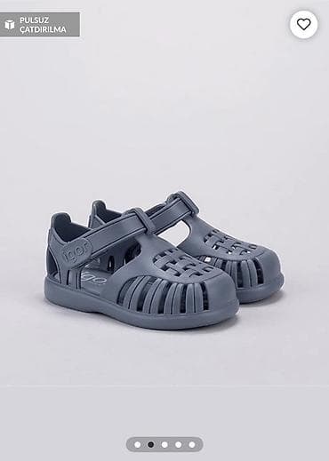 Uşaq sandalıları – Igor Jelly model - Rəng: tünd boz - Material lalafo.az -da Uşaq sandalıları – Igor Jelly model - Rəng: tünd boz - Material