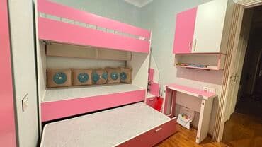 Oğlan və qız üçün, İşlənmiş, 2 təknəfərlik çarpayı, Dolab, Yazı masası lalafo.az -da Oğlan və qız üçün, İşlənmiş, 2 təknəfərlik çarpayı, Dolab, Yazı masası