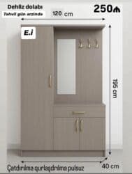 Yeni, Düz dolab, Dəhliz dolabı lalafo.az -da Yeni, Düz dolab, Dəhliz dolabı