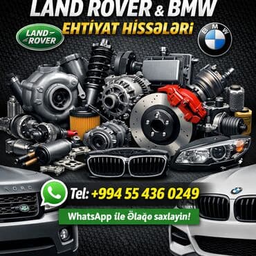 Land Rover və BMW üçün ehtiyat hissələri - Orijinal və uyğunlaşmış lalafo.az -da Land Rover və BMW üçün ehtiyat hissələri - Orijinal və uyğunlaşmış
