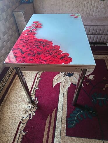 Mətbəx masası, Açılmayan, Şüşə, Dördbucaq masa lalafo.az -da Mətbəx masası, Açılmayan, Şüşə, Dördbucaq masa