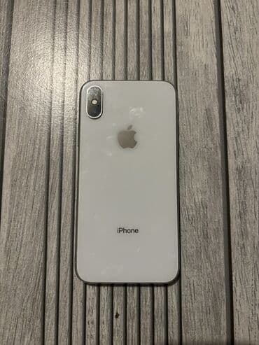 IPhone X, 256 GB, Gümüşü, Simsiz şarj lalafo.az -da IPhone X, 256 GB, Gümüşü, Simsiz şarj