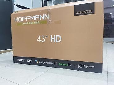 Yeni Televizor Hoffmann LED ekran 43" HD (1366x768), Pulsuz çatdırılma lalafo.az -da Yeni Televizor Hoffmann LED ekran 43" HD (1366x768), Pulsuz çatdırılma