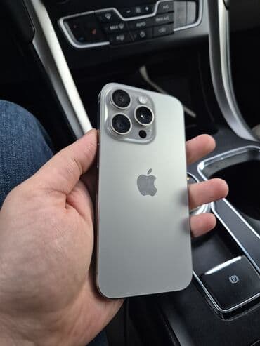 IPhone 15 Pro, 256 GB, Gümüşü, Face ID lalafo.az -da IPhone 15 Pro, 256 GB, Gümüşü, Face ID