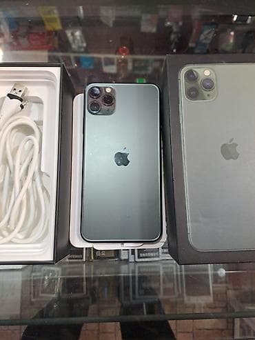 IPhone 11 Pro, Matte Midnight Green, Face ID lalafo.az -da IPhone 11 Pro, Matte Midnight Green, Face ID